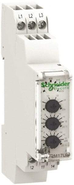 Schneider Electric - 220-480 VAC Control Relay - DIN Rail Mount - Exact Tool & Supply