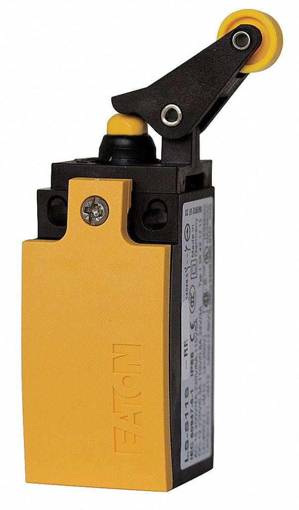 Plunger, Roller Lever General Purpose Limit Switch; Location: Top, Contact Form: 1NC/1NO, Horizontal