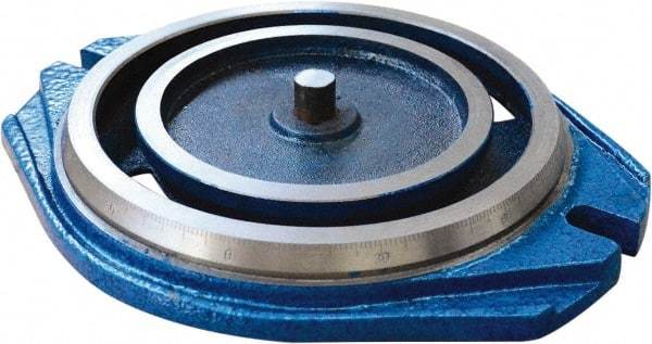 Interstate - 1 Piece Vise Swivel Base - Cast Iron - Exact Tool & Supply