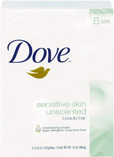 Dove - 4.5 oz Box Bar Soap - White, Unscented - Exact Tool & Supply