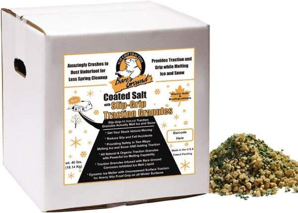 Bare Ground Solutions - 40 Lb Box Granules - Effective to -20°F - Exact Tool & Supply