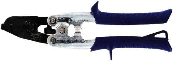 Midwest Snips - 10" OAL Hand Notcher for HVAC - 1" Jaw Width, 1.275" Jaw Depth - Exact Tool & Supply