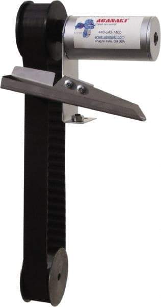 Abanaki - 18" Reach, 1 GPH Oil Removal Capacity, 110 Max Volt Rating, 60 Hz, Belt Oil Skimmer - 40 to 140°F - Exact Tool & Supply