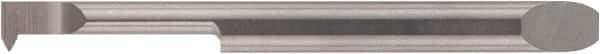 Kyocera - 1mm Cutting Depth, 18 to 28 TPI, 5mm Diam, Internal Thread, Solid Carbide, Single Point Threading Bar - Megacoat Finish, 45mm OAL, 4mm Shank Diam, 15.68mm Projection from Edge, 0.75 to 1.5mm Pitch, 60° Profile Angle - Exact Tool & Supply