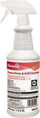 Diversey - 32 oz Spray Bottle Cleaner/Degreaser - Liquid, Disinfectant, Unscented - Exact Tool & Supply