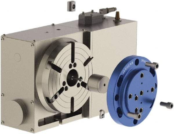 Jergens - Vise Adapter Plate - Aluminum, 200mm Wide, 2-3/4" High - Exact Tool & Supply