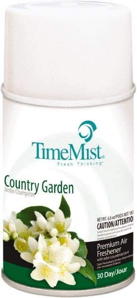 TimeMist - 6.6 oz Air Freshener Dispenser Canister Refill - Country Garden, Compatible with TimeMist Metered Fragrance Dispensers - Exact Tool & Supply