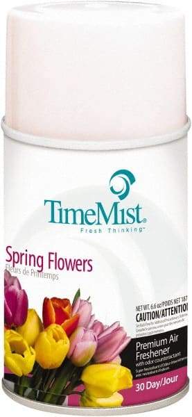 TimeMist - 5.3 oz Air Freshener Dispenser Canister Refill - Spring Flowers, Compatible with TimeMist Metered Fragrance Dispensers - Exact Tool & Supply