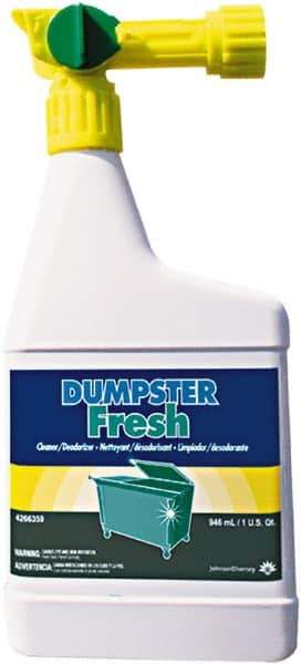 Suma - 32 oz Bottle Trash Can Deodorizer - Liquid, Floral Scent - Exact Tool & Supply