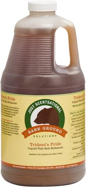 Bare Ground Solutions - 100% Fish Fertilizer nutrients for rapid, dynamic and optimal growth in place of chemical fertilizers - Exact Tool & Supply