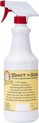 Bare Ground Solutions - 28oz of 1 Shot Graffiti Remover & Cleaner in a Trigger Sprayer - 1 Shot Graffiti Remover is a 100% biodegradable and all-natural cleaner removes grease, spray paint, tar, markers and pencil from hard surfaces. - Exact Tool & Supply