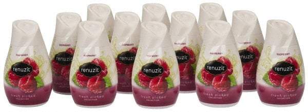 Renuzit - 7 oz Bottle Air Freshener - Gel, Raspberry Scent - Exact Tool & Supply