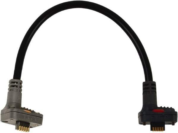Mitutoyo - 6" Long SPC Connecting Cable - Use with Digimatic Calipers - Exact Tool & Supply