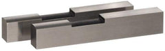 SPI - 2.945 Inch Overall Length, 0.512 Inch Jaw Thickness, 0.5 Inch Radius, Gage Block Cylindrical Jaws - Radius 0.00003 Inch, Pair 0.00004 Inch Accuracy, Sold As Pair, For Use with Rectangular Gage Blocks, 2 Pieces - Exact Tool & Supply