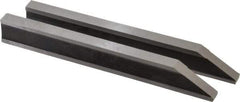 SPI - 6 Inch Overall Length, 0.75 Inch Jaw Thickness, Gage Block Bevel End Jaws - Flatness per 2 Inch +/-0.00002 Inch Accuracy, Sold As Pair, For Use with Rectangular Gage Blocks, 2 Pieces - Exact Tool & Supply