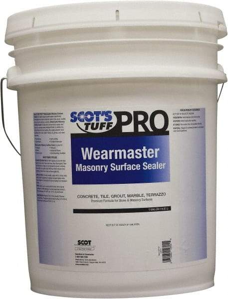 Scot's Tuff - 5 Gal Pail Sealer - Use on Concrete, Stone, Masonry Surface - Exact Tool & Supply