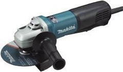 Makita - 6" Wheel Diam, 10,000 RPM, Corded Angle & Disc Grinder - 5/8-11 Spindle, 120 Volts, 13 Amps - Exact Tool & Supply