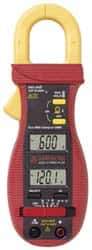 Amprobe - ACD14TRMS-PLUS, CAT III, Digital True RMS HVAC Clamp Meter with 1.0236" Clamp On Jaws - 600 VAC/VDC, 600 AC Amps, Measures Voltage, Continuity, Current, Frequency, microAmps, Resistance, Temperature - Exact Tool & Supply