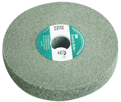 6" - FIN Grit - Silicon Carbide - SST Unitized Wheel - Exact Tool & Supply