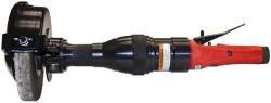 Universal Tool - 6" Wheel Diam, 6,000 RPM, Pneumatic Angle & Disc Grinder - 5/8-11 Spindle, 40 CFM, Side Exhaust - Exact Tool & Supply