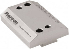 Raptor Workholding - 3/4" Jaw Width, 1/2" High x 2-1/2" Long x 1.736" Wide Riser - For Use with 4 & 5 Axis Workholding Systems - Exact Tool & Supply