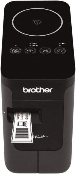 Brother - Handheld Electronic Labeling Tool - 6" Wide x 3-1/8" Long - Exact Tool & Supply