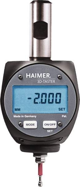 HAIMER - Positioning Indicators Type: Electronic Positioning Indicator Point Diameter (Decimal): 0.2000 - Exact Tool & Supply