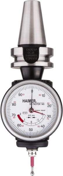 HAIMER - Positioning Indicators Type: Dial Positioning Indicator Point Diameter (mm): 4.00 - Exact Tool & Supply