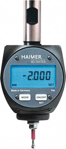 HAIMER - Positioning Indicators Type: Electronic Positioning Indicator Point Diameter (mm): 4.00 - Exact Tool & Supply