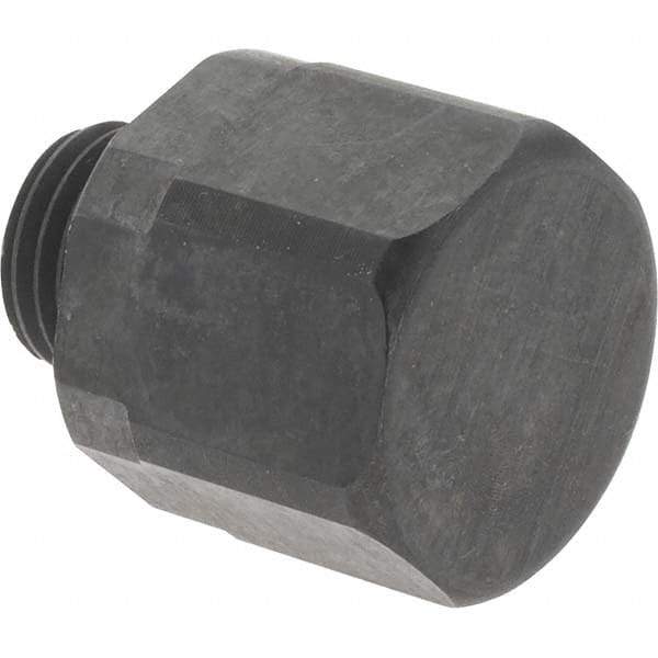 Dynabrade - Scaler Hex Adapter - 0.7 hp Compatible, 2,400 RPM Compatible, For Use with 30337 Right-Angle Dynascaler - Exact Tool & Supply