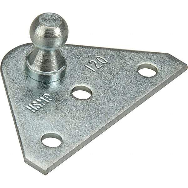 Dynabrade - 10mm Diameter Ball Bracket - Includes 2 Brackets, Use with Downdraft Sanding Tables - Exact Tool & Supply