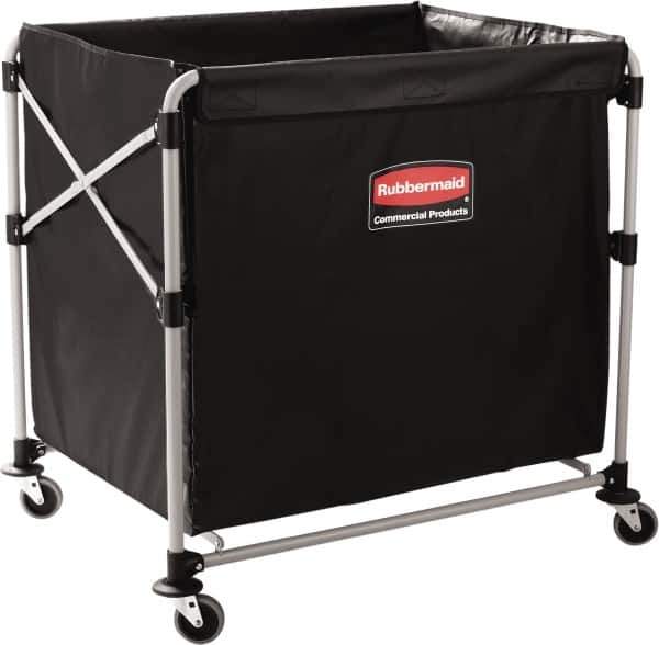 Rubbermaid - Vinyl Basket Truck - 24.1" Width - Exact Tool & Supply