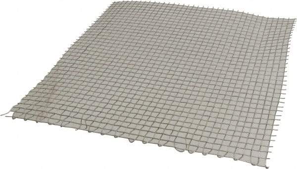 Value Collection - 18 Gage, 0.047 Inch Wire Diameter, 3 x 3 Mesh per Linear Inch, Stainless Steel, Wire Cloth - 0.286 Inch Opening Width, 12 Inch Wide x 12 Inch Stock Length - Exact Tool & Supply