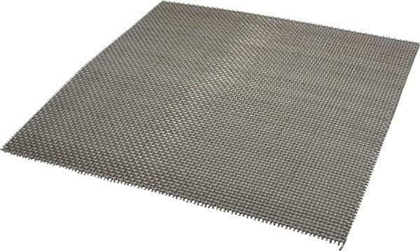 Value Collection - 16 Gage, 0.063 Inch Wire Diameter, 8 x 8 Mesh per Linear Inch, Stainless Steel, Wire Cloth - 0.062 Inch Opening Width, 12 Inch Wide x 12 Inch Stock Length - Exact Tool & Supply