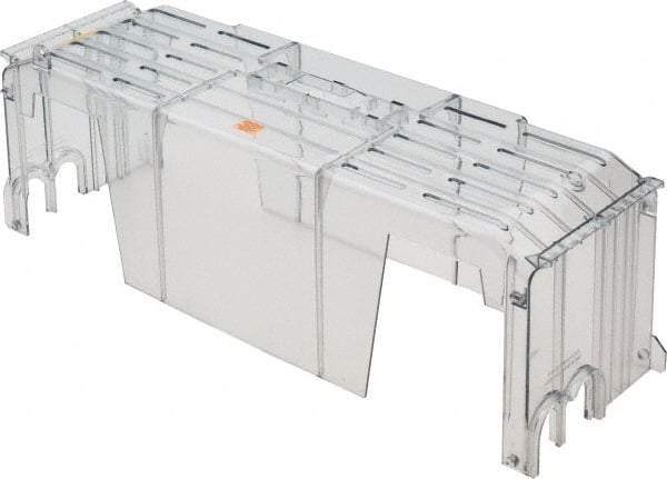 Cooper Bussmann - 1, 2 and 3 Pole Nonindicating Fuse Block Cover - For Use with 600 Volt Class H(K) 600A Modular Fuse Blocks, 600 Volt Class R 600A Modular Fuse Blocks - Exact Tool & Supply