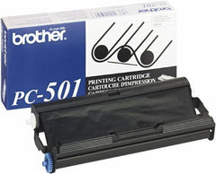 Brother - Black Thermal Print Cartridge Ribbon - Use with Brother Fax-575 - Exact Tool & Supply