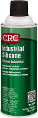 CRC - 16 oz Aerosol Silicone Lubricant - Clear, -40°F to 400°F, Food Grade - Exact Tool & Supply