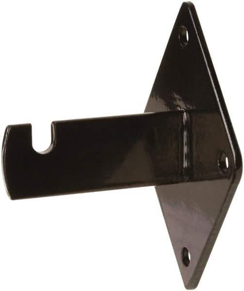 ECONOCO - Semi-Gloss Wall Bracket - 3-3/4" Long, 3" Wide - Exact Tool & Supply