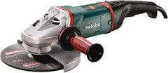 Metabo - 9" Wheel Diam, 6,600 RPM, Corded Angle & Disc Grinder - 5/8-11 Spindle - Exact Tool & Supply