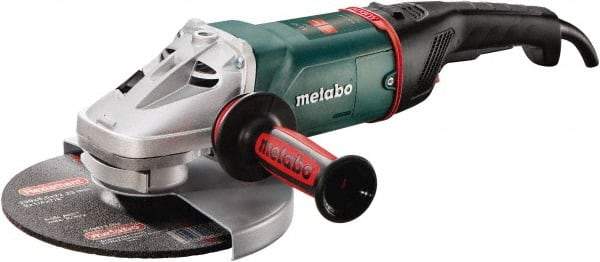 Metabo - 9" Wheel Diam, 6,600 RPM, Corded Angle & Disc Grinder - 5/8-11 Spindle - Exact Tool & Supply