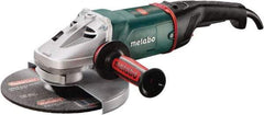 Metabo - 9" Wheel Diam, 6,600 RPM, Corded Angle & Disc Grinder - 5/8-11 Spindle - Exact Tool & Supply