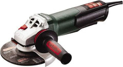 Metabo - 6" Wheel Diam, 9,600 RPM, Corded Angle & Disc Grinder - 5/8-11 Spindle, 120 Volts, 13.5 Amps - Exact Tool & Supply
