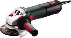 Metabo - 5" Wheel Diam, 2,800 to 11,000 RPM, Corded Angle & Disc Grinder - 5/8-11 Spindle, 120 Volts, 13.5 Amps - Exact Tool & Supply