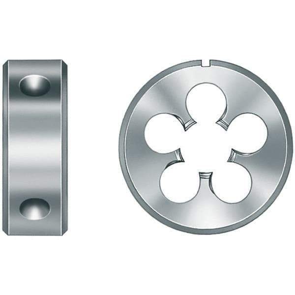 Walter-Prototyp - M16x1.50 Metric Fine Thread, High Speed Steel Round Die - 14mm Thick, Right Hand Thread, Series 61000 - Exact Tool & Supply