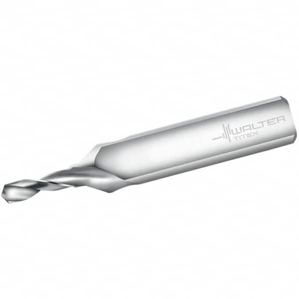 Walter-Titex - M12 Plain/Stepped Cut 60° Incl Angle High Speed Steel Combo Drill & Countersink - Exact Tool & Supply