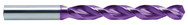 1 Dia. - Powdered Metal Parabolic Jobber Drill-130° Point-Firex - Exact Tool & Supply