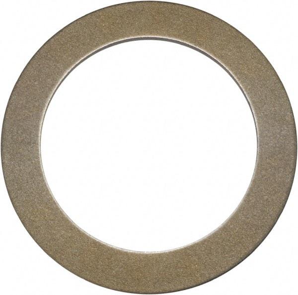 Mubea - 57mm ID, Grade 51CrV4 Chrome Vanadium Steel, Phosphate & Oil Finish, Belleville Disc Spring - 112mm OD, 8.5mm High, 6mm Thick - Exact Tool & Supply