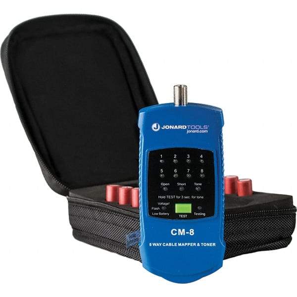 Jonard Tools - Cable Mapper & Toner Kit - For Use with Coaxial Cable - Exact Tool & Supply