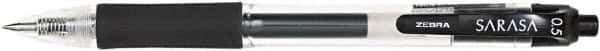 Zebra - Conical Roller Ball Pen - Black - Exact Tool & Supply