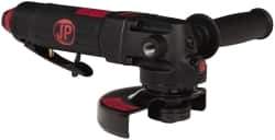 PRO-SOURCE - 4-1/2" Wheel Diam, 10,000 RPM, Pneumatic Angle & Disc Grinder - 5/8-11 Spindle, 4 CFM, Rear Exhaust - Exact Tool & Supply